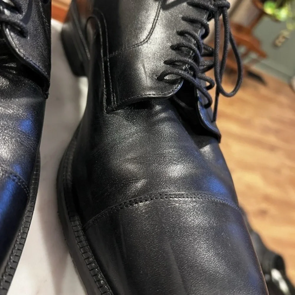 Cole Haan Grand 360‎  Men's Black Leather Oxfords Shoes Size: 13M